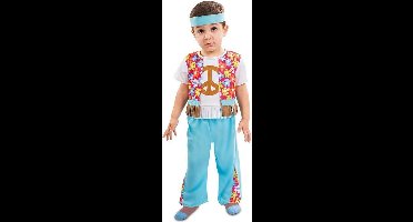 EUROCARNAVALES - Klein hippie babykostuum - 1 - 2 jaar (80-91 cm)