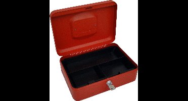GELDKIST PAVO 300X240X90MM ROOD