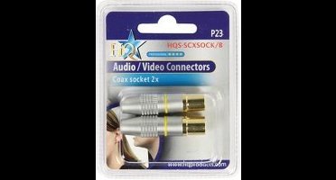 HQ High Quality Coax Sockets (2x)
