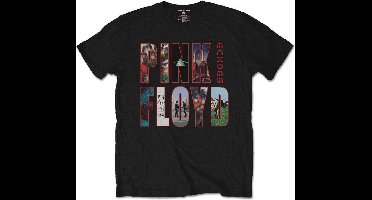 Pink Floyd - Echoes Album Montage Heren T-shirt - XXL - Zwart