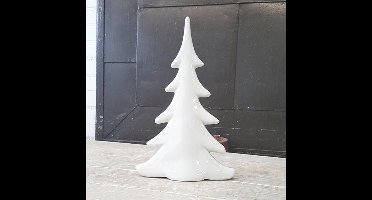 Kerstboom wit poselein modern