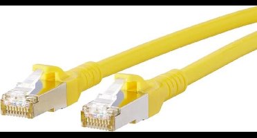 BTR NETCOM - Cat6A netwerkkabel - Geel - 1 meter