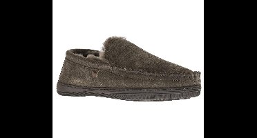 Warmbat Grizzly Suede Heren Sloffen - Grijs