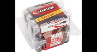 Ansmann Alkaline Micro AAA LR 03 redline Box