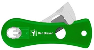 Den Braven Zwaluw tuitensnijder em kitkoker opener - Groen (211860)