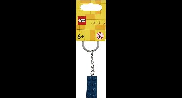 LEGO Sleutelhanger - Oceaan Blauw Steentje - LEGO Blokje