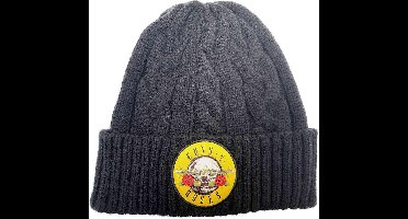 Guns N' Roses - Circle Logo Beanie Muts - Zwart