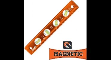 Swanson Magneet Torpedo Waterpas 22 cm - Magnetisch - Nauwkeurig
