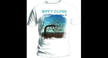 Biffy Clyro - Opposites White Heren T-shirt - L - Wit