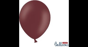 """Strong Ballonnen 30cm, Pastel Maroon (1 zakje met 50 stuks)"""