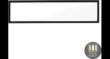 LED Paneel 120x30 - UGR <19 - 30W - 100 Lm/W - 3000K/4000K/5000K - White Switch - 5 Jaar Garantie