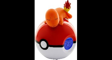 Teknofun Pokémon Charmander - FM wekkerradio met LED nachtlamp