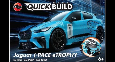 Airfix Modelbouwpakket Auto - J6033 QUICKBUILD Jaguar I-P eTROPHY Plastic - Airfix - Modelbouw
