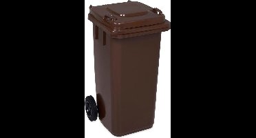 IVOL Kliko / mini container 120 liter - Bruin