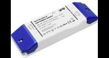 Self Electronics SLT100-12VL-E LED-transformator Constante spanning 100 W 0 - 8.33 A 12 V/DC Niet dimbaar, Geschikt voo