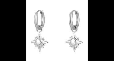Yehwang Oorbellen Ster zilver