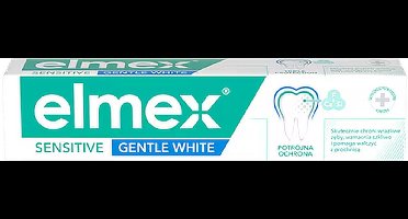 Elmex Sensitive Gentle White - Tandpasta - Whitening voor gevoelige tanden - Aminofluoride - 1400 ppm