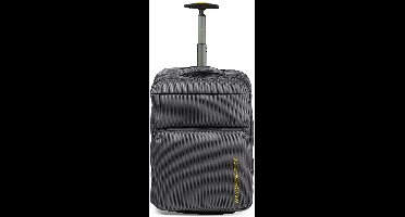 MANDARINA DUCK trolley rugzak met laptopvak Zephyr Trolley Backpack 36L Graphite donkergrijs 54cm