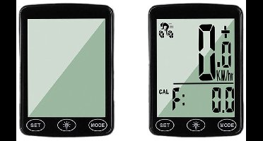 Oneay Draadloze fietscomputer – Snelheidsmeter en kilometerteller met automatische cyclusregistratie