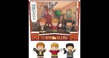 Mattel Home Alone Fisher-Price Little People Collector Mini Figuur 3-Pack 7 cm Mini-Figuur