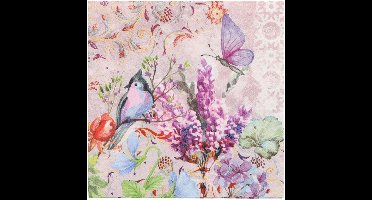 PAPSTAR motief-servetten 'Lavande', 330 x 330 mm