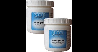 Pool Power Chloortabletten - 360x st - 2,7 cm - mini quick tabletten - traag oplosbaar - voor kleine zwembaden - desinfectie
