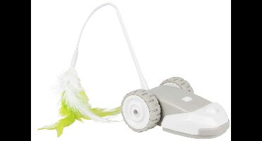 ebi kattenspeeltje Mower Mouse 10.5x8x4.6cm grijs/wit