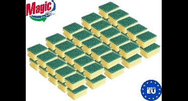 Schuursponsjes 50 stuks Professioneel - Grip - Voordeelverpakking Afwas Horeca Keuken