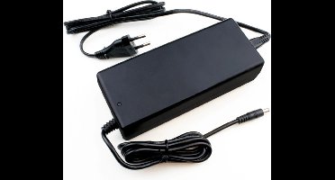 48 Watt adapter voor led strips - 24V / 2A - Stevige kunstof behuizing - Transformator - Voeding voor led strips - Zwart
