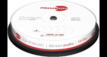 Primeon 2761111 CD-R 700MB 10stuk(s) lege cd