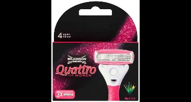 Wilkinson Sword Quattro For Women Razor Blades 3pcs