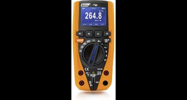 HT Instruments HT64 Multimeter Digitaal Datalogger CAT III 1000 V, CAT IV 600 V Weergave (counts): 6000