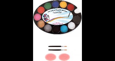 3x PXP 12-Kleurig Aqua Schminkpalet - Palet schmink