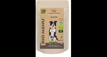 Biofood organic hond kalkoen menu pouch - 150 gr - 15 stuks