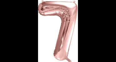 Cijfer 7 (86 cm) - Rosé Goud