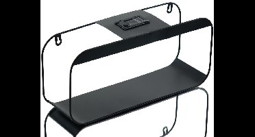 Kaemingk Solar Wandplank IJzer Zwart