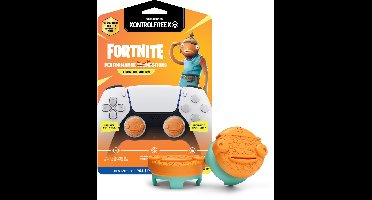 KontrolFreek Fortnite Fishstick - PS4 & PS5 Thumbgrips - Oranje/Blauw