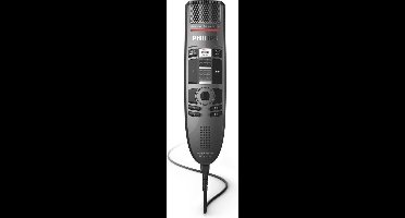 Philips SpeechMike Premium SMP3710 - Dicteermicrofoon - Schuifschakelaar - Aanraaksensor - Antraciet