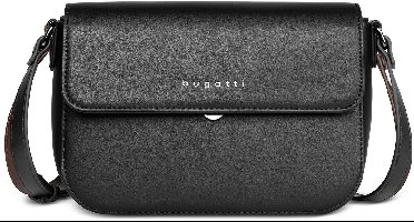 bugatti schoudertas Almata Shoulderbag Black zwart