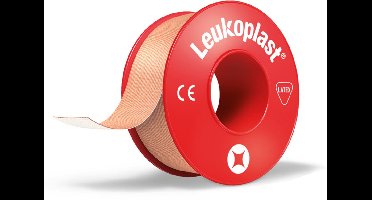 Leukoplast - Hechtpleister 5 m x 2,50 cm - 2 x 1 stuk - Voordeelverpakking