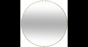 Ronde designspiegel met dun metalen frame 76 cm ALICE