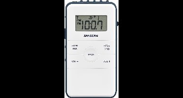 Sangean DT-140 Draagbare Radio - Grijs/Zwart