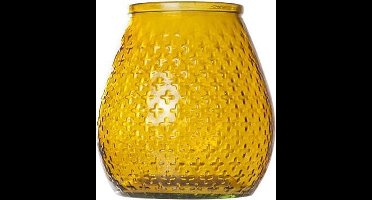 Cosy @ home Hurricane vaas glas 270ml d18xh19cm geel