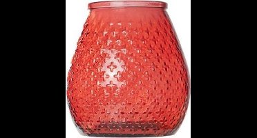 Cosy @ home Hurricane vaas glas 270ml d18xh19cm rood