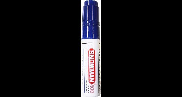 Snowman marker 400 blauw per 12 stuks