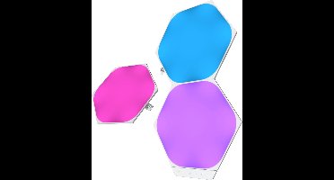Nanoleaf Shapes Hexagons Uitbreidingspakket - 3 Panelen - Slimme Verlichting - Siri, Google, Alexa