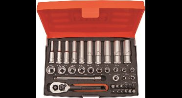 Bahco SL25L Dopsleutelset 37-delig