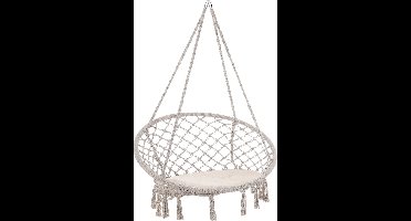 Detex Hangstoel Rond - Crème Ø61cm