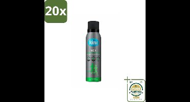 20 x Odorex Deodorant Spray For Men Fresh Protection 150 ml - Grootverpakking - Man Deodorant - Deodorant Spray - Zweet En Geur - Frisheid - Sportieve Geur
