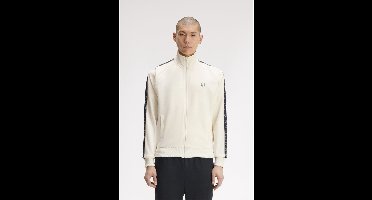 Fred Perry Trainingsjack met contrasterende beige sportbies
